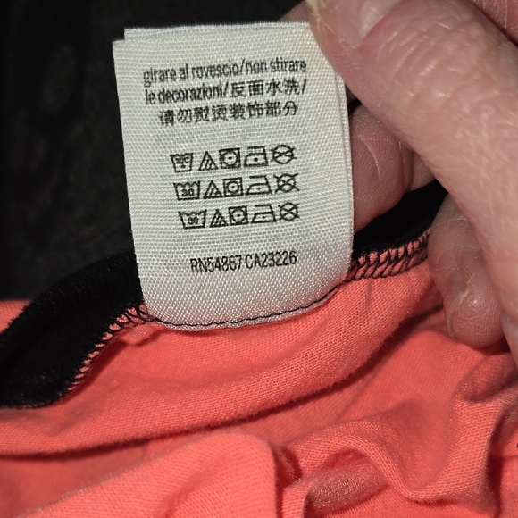 PINK Victoria's Secret Women's Coral V-Neck Top - Picture 8 of 8